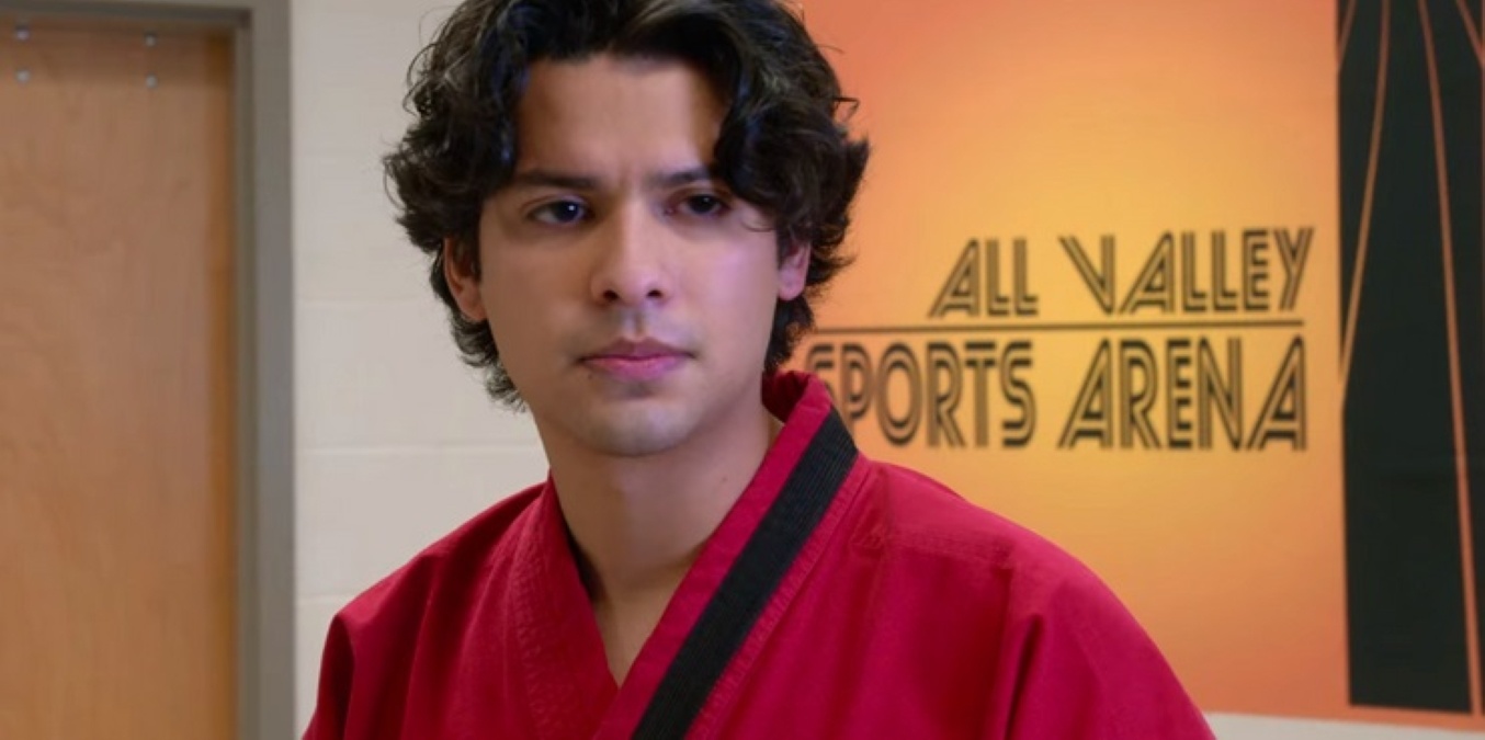 Miguel (Xolo Maridueña) em Cobra Kai (Reprodução / Netflix)