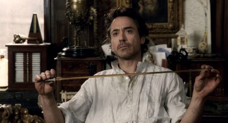 Sherlock Holmes Robert Downey Jr. em Sherlock Holmes
