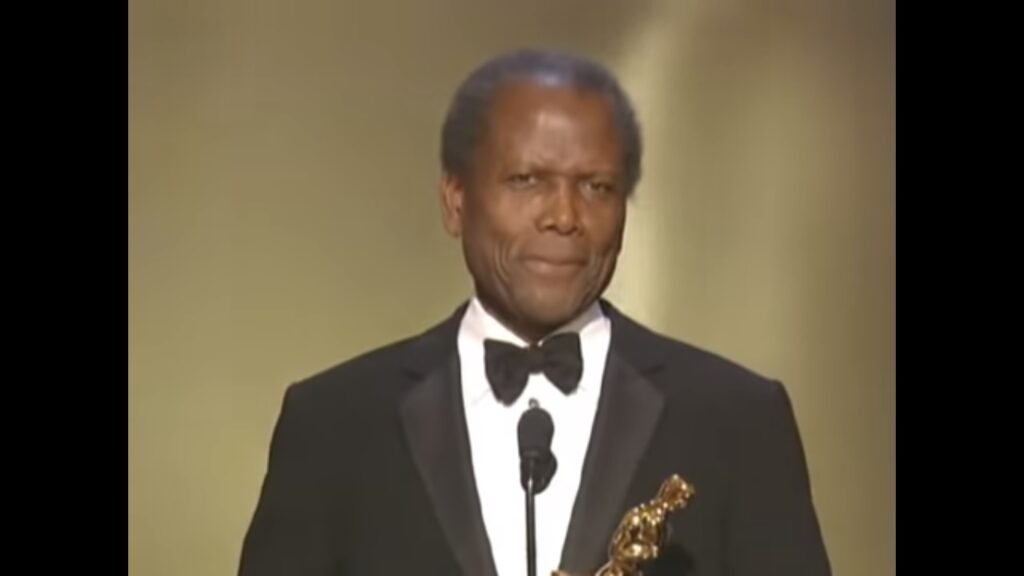 Sidney Poitier no Oscar 2002 Reproducao