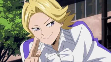 Yuga Aoyama em My Hero Academia (Reprodução)