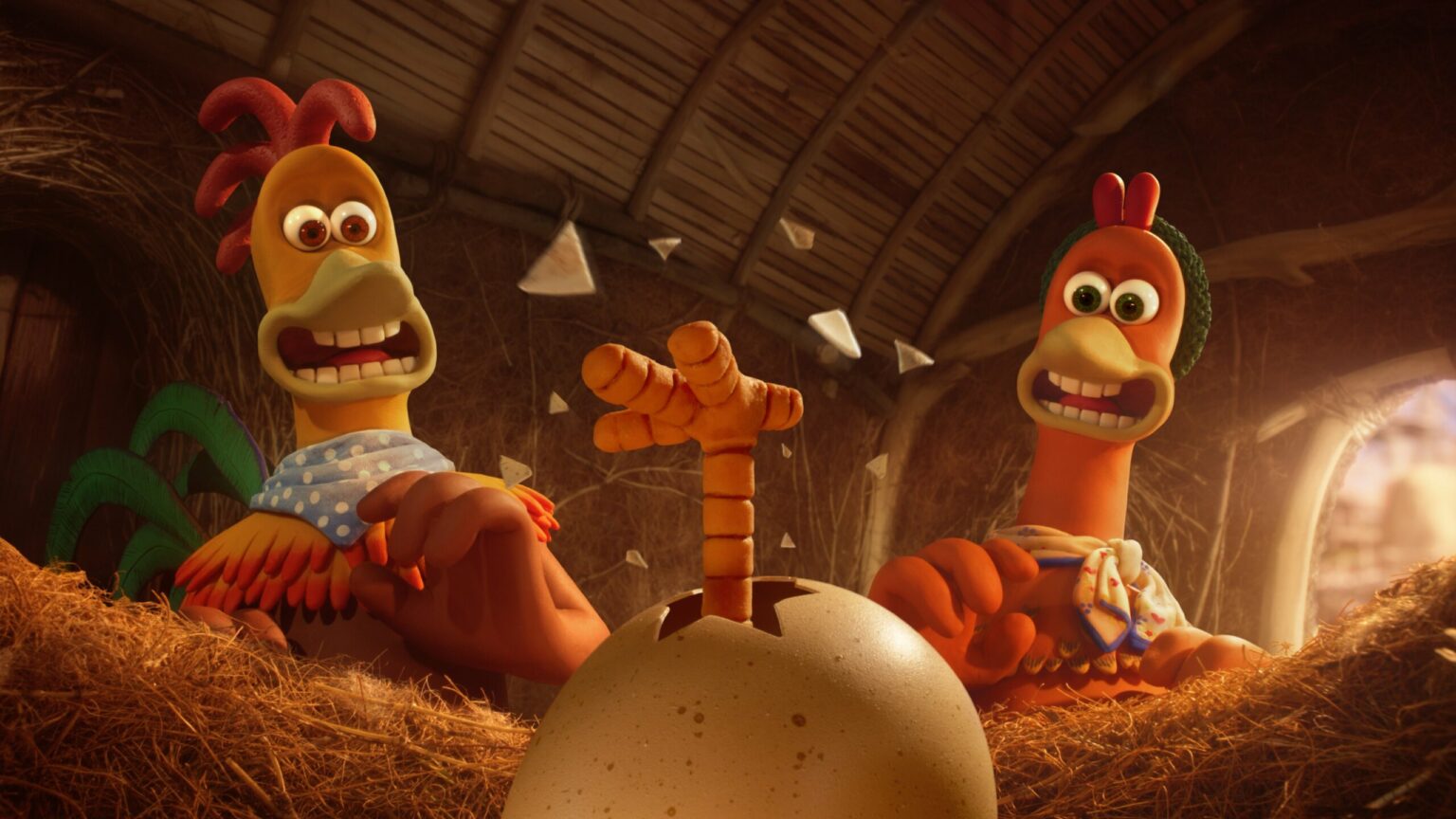 Netflix anuncia sequência de A Fuga das Galinhas Chicken Run: Dawn of the Nugget (Divulgação / Netflix)