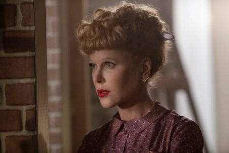 Nicole Kidman como Lucille Ball em Apresentando os Ricardos (Reprodução)
