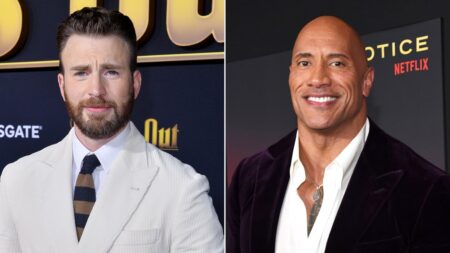 Chris Evans e Dwayne Johnson vão estrelar novo filme da Amazon Chris Evans e Dwayne Johnson (Reprodução)