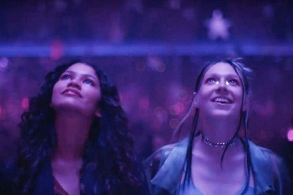 Cena de Euphoria (Reprodução / HBO Max)