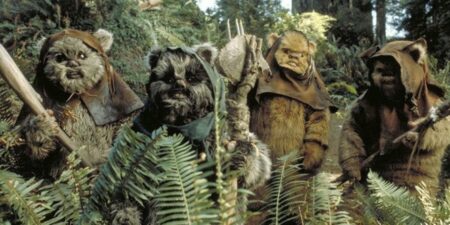 Ewoks na franquia Star Wars (Reprodução / LucasFilm)