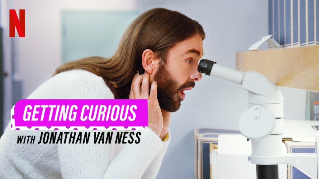Jonathan Van Ness fala sobre levar Getting Curious para a Netflix Getting Curious with Jonathan Van Ness (Divulgação / Netflix)
