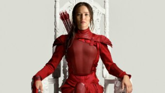 Jennifer Lawrence como Katniss em Jogos Vorazes (Divulgação)