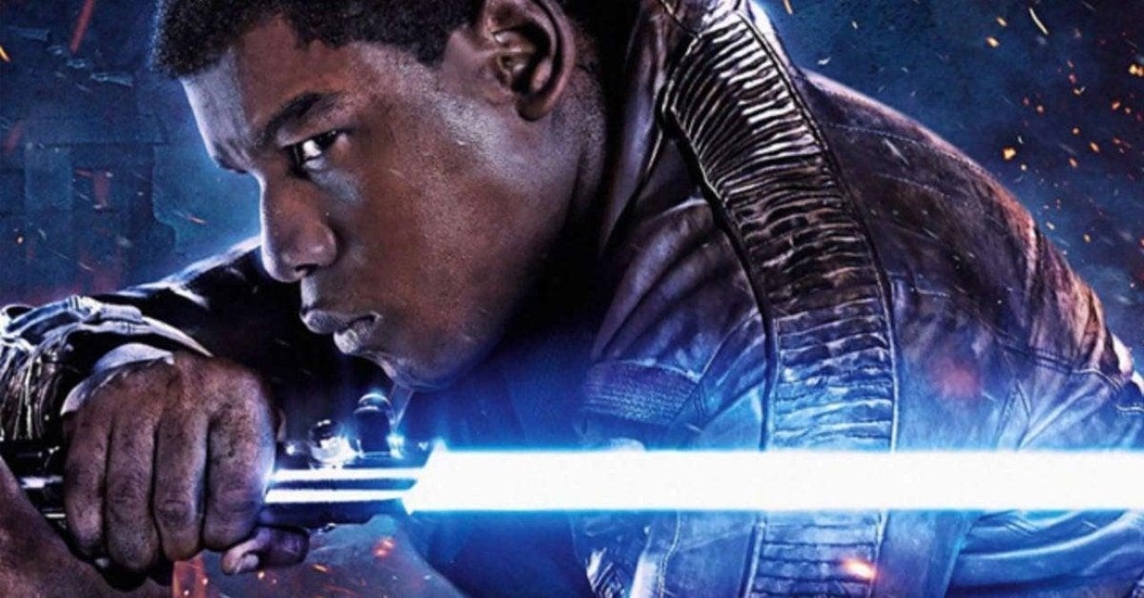 John Boyega como Finn na franquia Star Wars (Divulgação / LucasFilm)