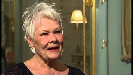 Atriz veterana sofre acidente em casa Judi Dench