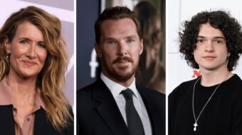Laura Dern, Benedict Cumbebatch e Noah Jupe (Reprodução)