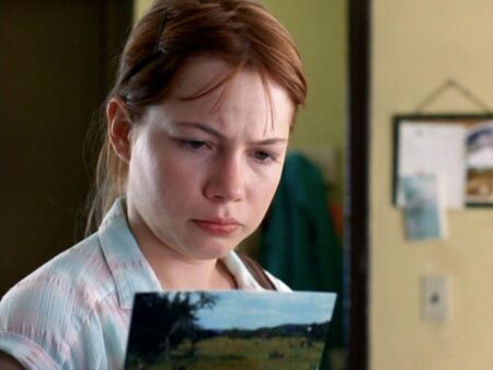 Michelle Williams em Brokeback Mountain (Reprodução)