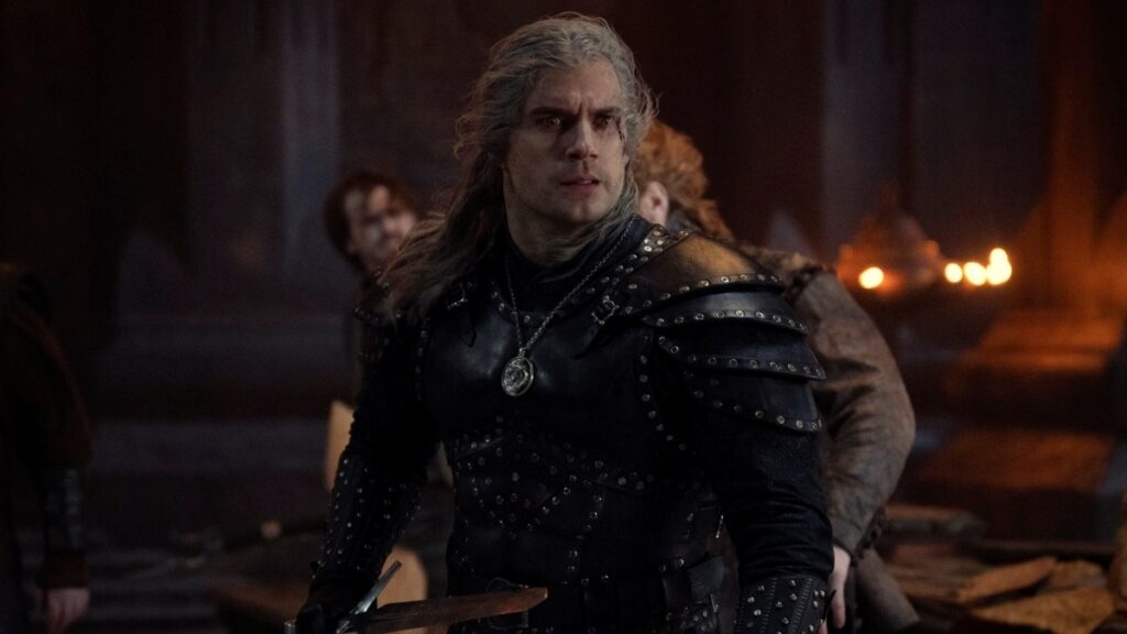 The Witcher marca número de audiência estratosférico com segunda temporada Henry Cavill como Geralt de Rivia em The Witcher (Reprodução / Netflix)