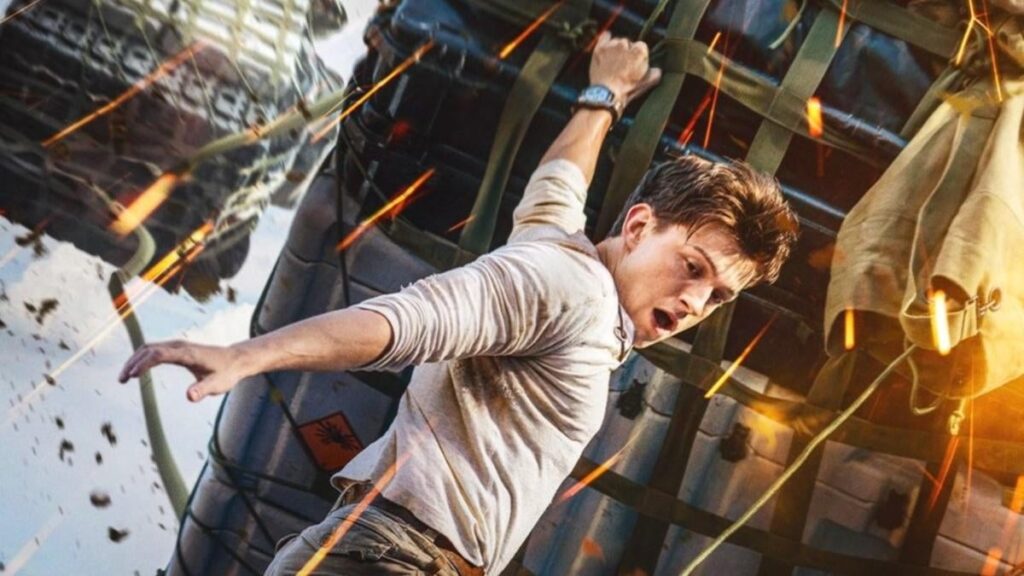 Zendaya faz a sincerona sobre filme do namorado, Tom Holland: “Parece ridículo” Tom Hollando como Nathan Drake em Uncharted (Reprodução)