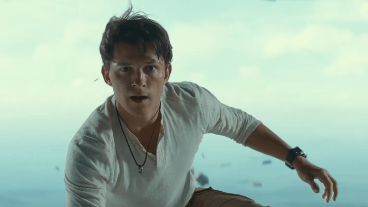 Tom Holland como Nathan Drake em Uncharted: Fora do Mapa (Reprodução / Sony)