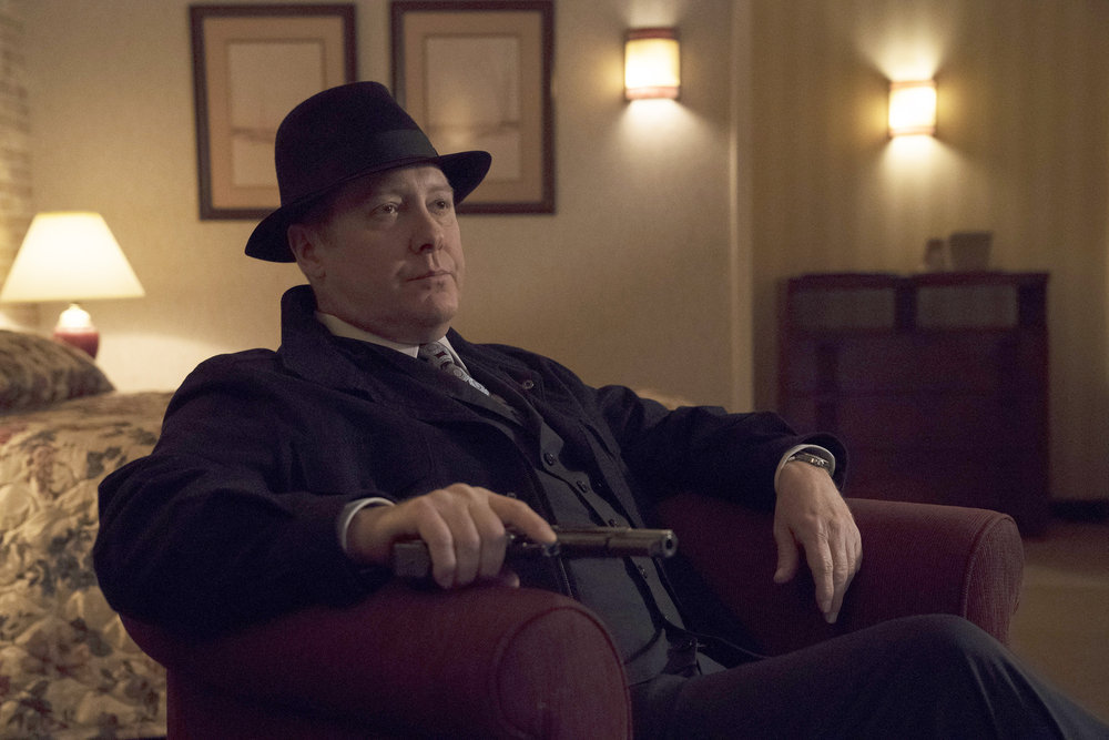 James Spader como Red Reddington em The Blacklist 