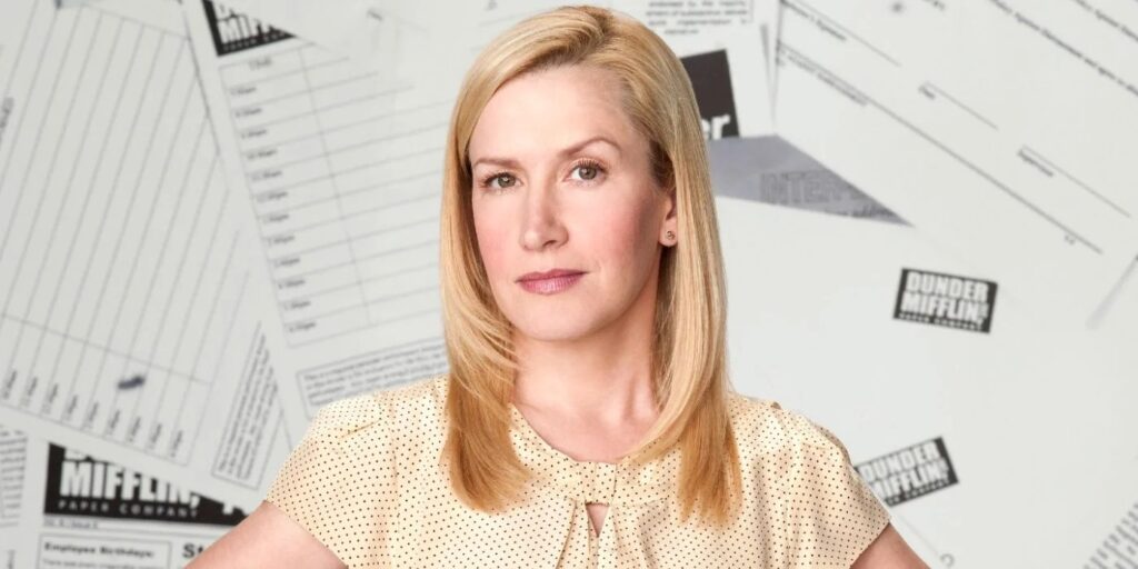 Angela Kinsey em The Office Divulgacao