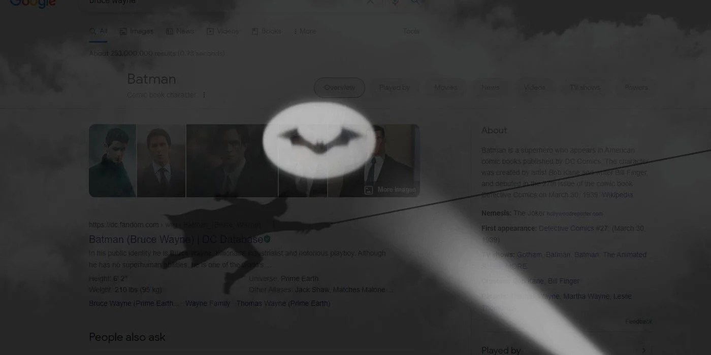 Bat-Sinal no Google (Reprodução)