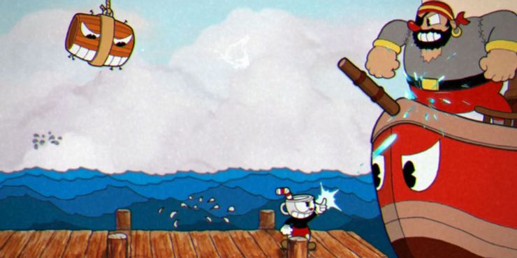 Capitao Brinybeard em A Serie do Cuphead Reproducao