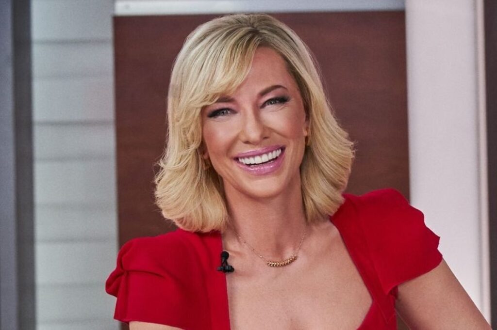 Cate Blanchett lança podcast sobre mudanças climáticas Cate Blanchett em Não Olhe para Cima (Reprodução / Netflix)