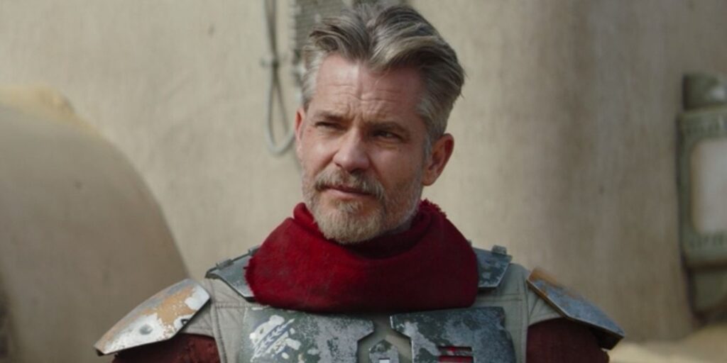 Cobb Vanth (Timothy Olyphant) em O Livro de Boba Fett (Reprodução / Disney+)