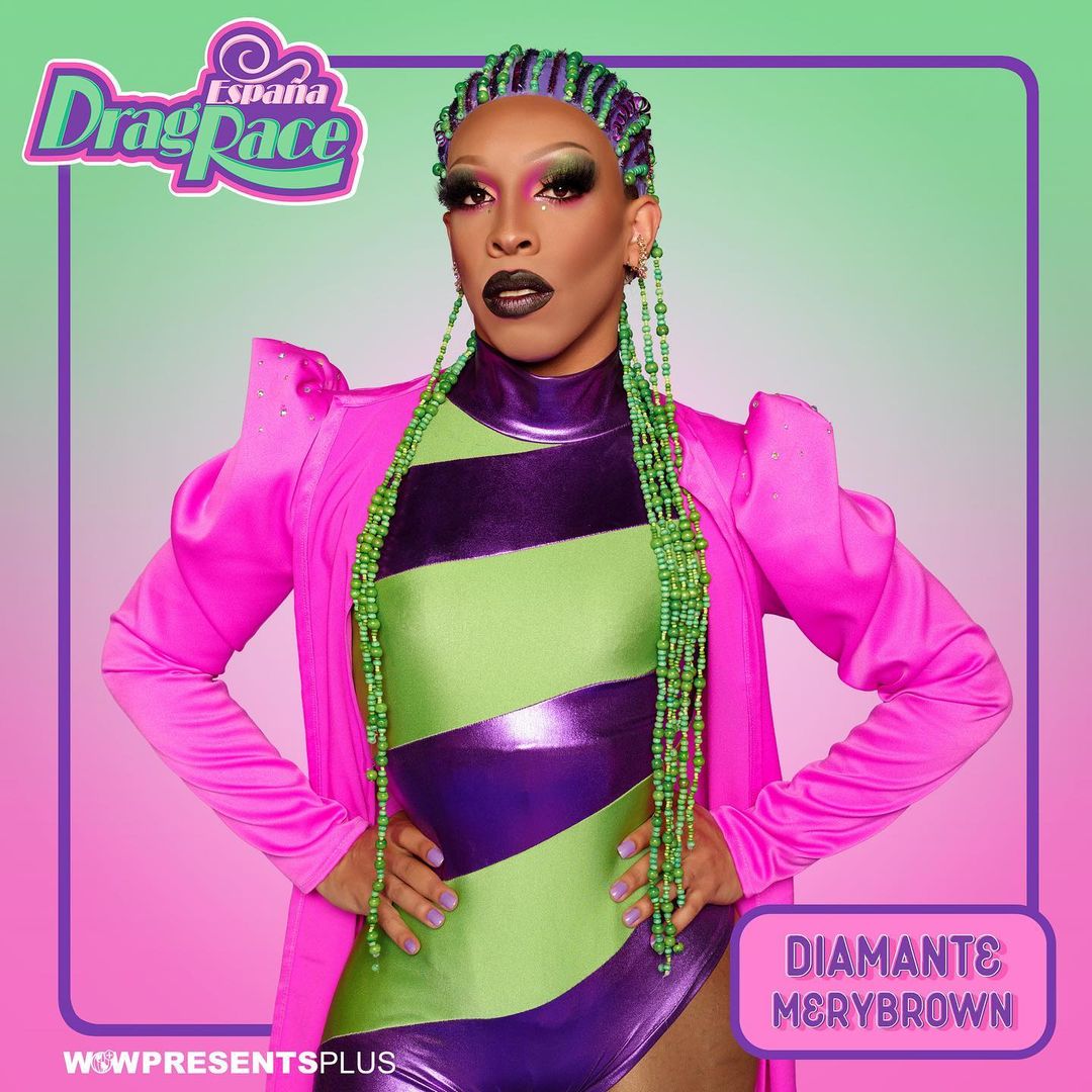 Conheça as participantes da segunda temporada de Drag Race Espanha 2 Diamante Merybrown (Divulgação/WOW Presents Plus)