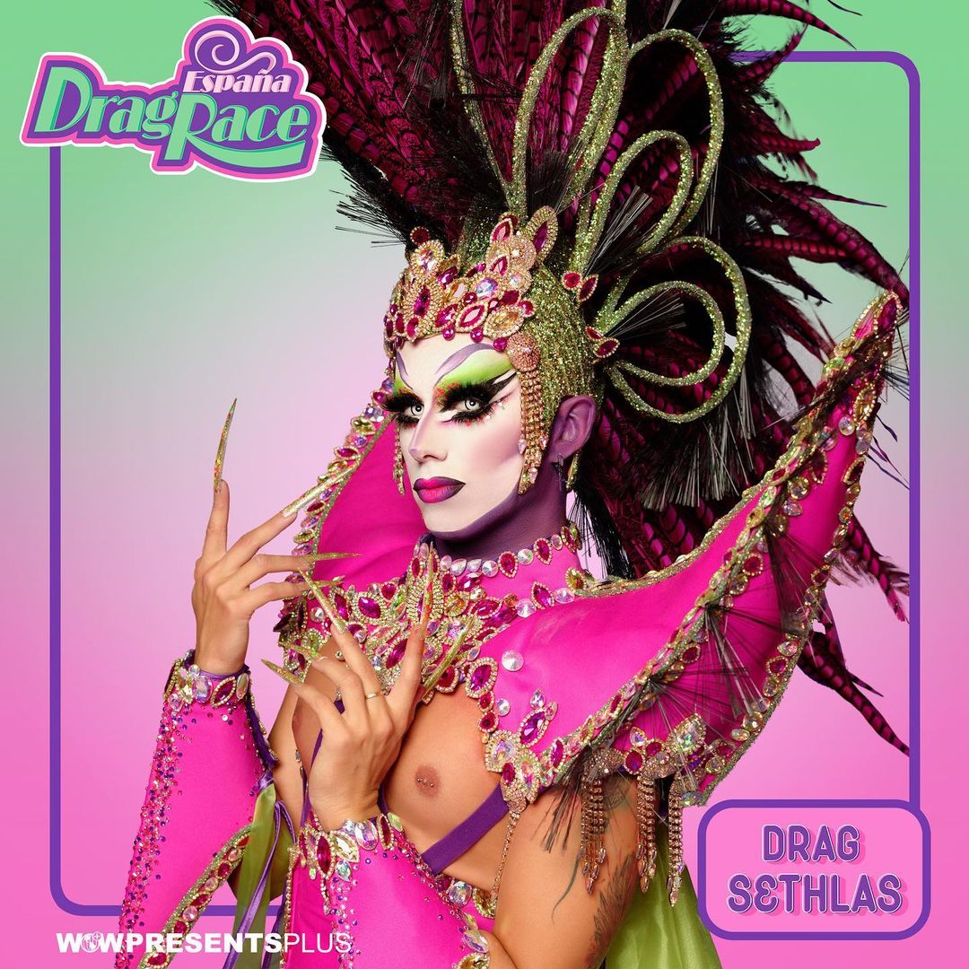 Conheça as participantes da segunda temporada de Drag Race Espanha 3 Drag Sethlas (Divulgação/WOW Presents Plus)