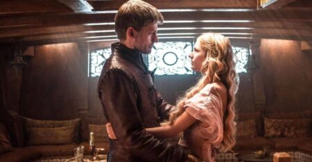 Jaime (Nikolaj Coster-Waldau) e Myrcella (Nell Tiger Free) em Game of Thrones (Reprodução / HBO)