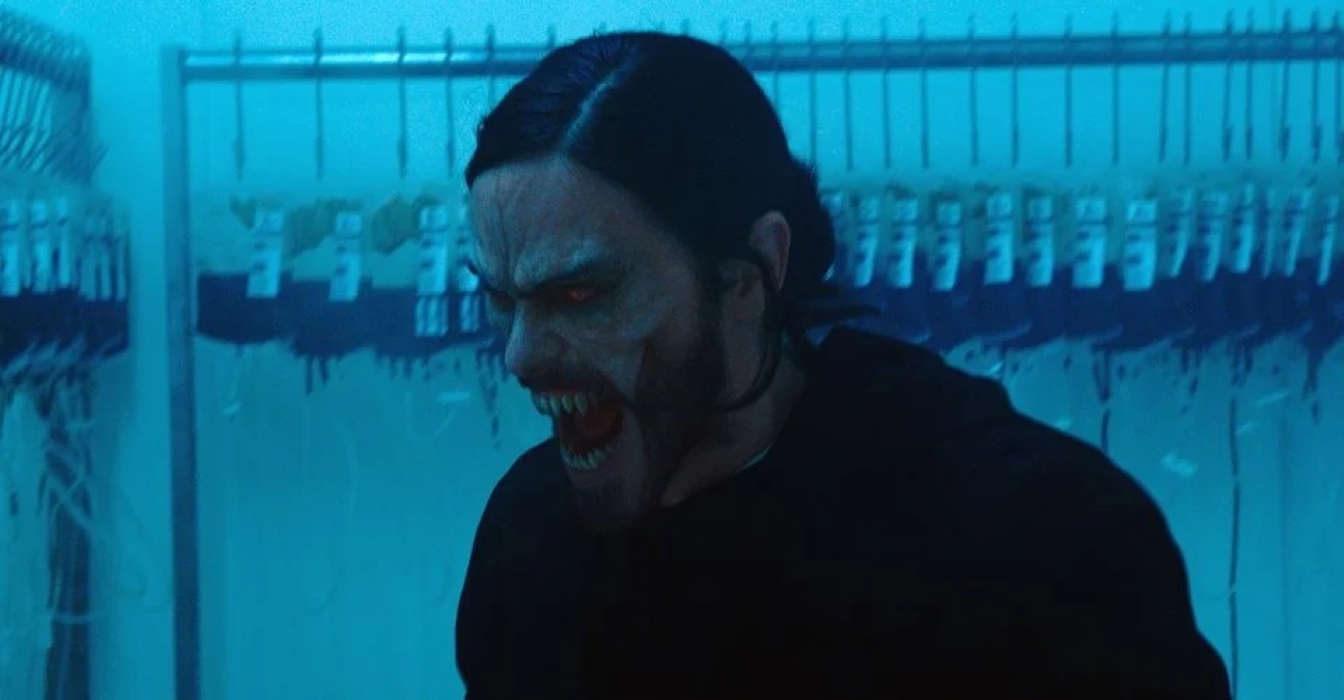 Jared Leto em Morbius (Reprodução / Sony)