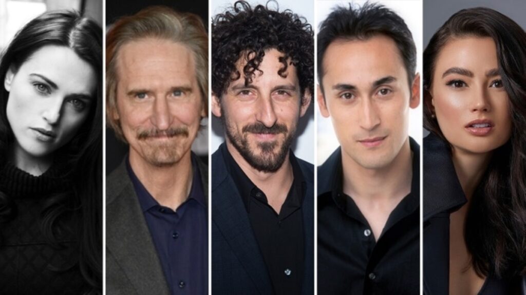 5 atores entram para o elenco de The Continental, prequela de John Wick Katie McGrath, Ray McKinnon, Adam Shapiro, Mark Masashi e Marina Mazepa (Divulgação)