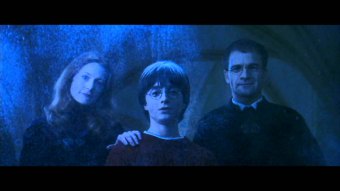 Lílian, Harry e Tiago Potter (Reprodução)