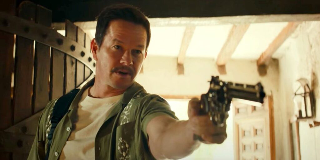 Mark Wahlberg revela maior dificuldade que passou em Uncharted Mark Wahlberg como Sully em cena de Uncharted Reproducao