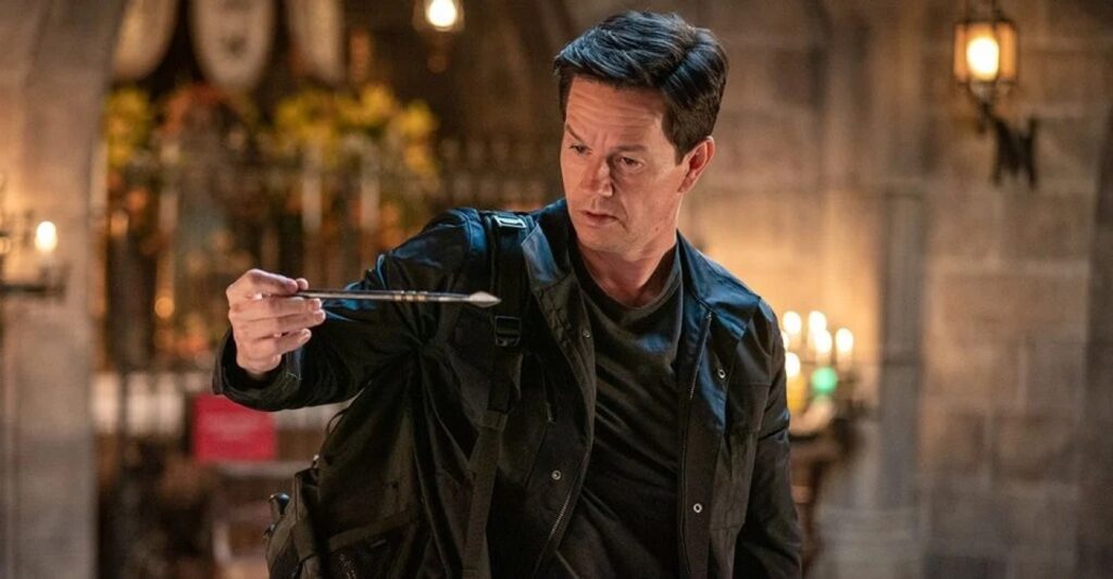 Mark Wahlberg como Sully em Uncharted: Fora do Mapa (Reprodução / Sony)