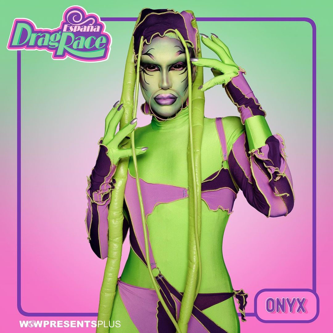 Conheça as participantes da segunda temporada de Drag Race Espanha 9 Onyx (Divulgação/WOW Presents Plus)