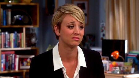 Penny (Kaley Cuoco) em The Big Bang Theory (Reprodução)