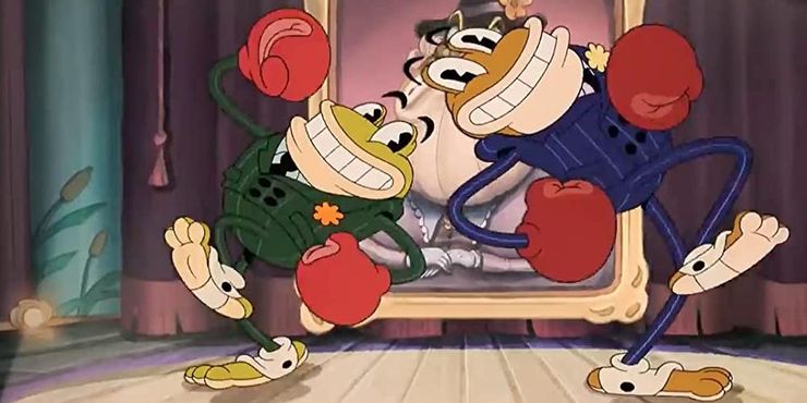 Ribby e Croaks em A Série do Cuphead! (Reprodução)