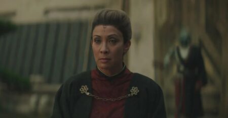 Morgan Elsbeth em The Mandalorian (Reprodução)