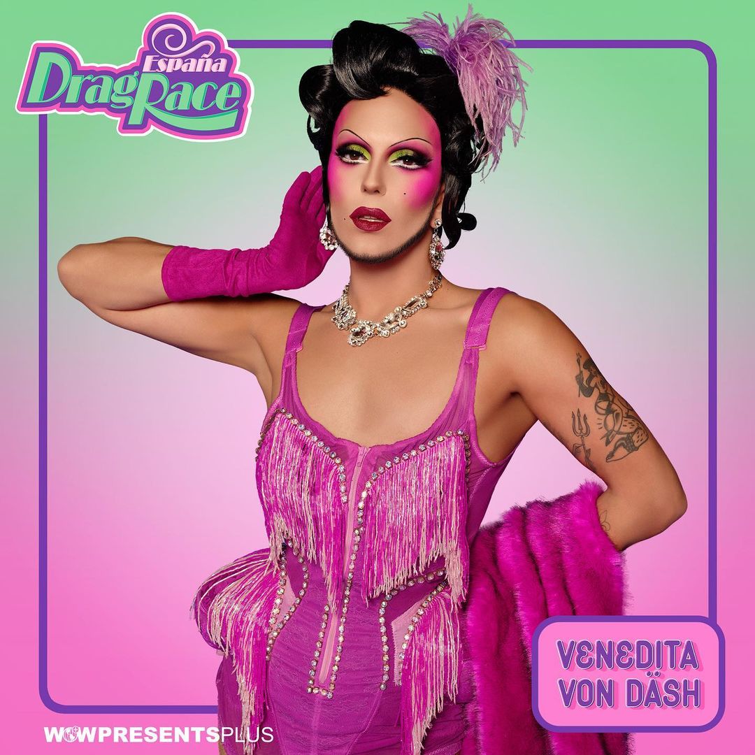 Conheça as participantes da segunda temporada de Drag Race Espanha 12 Venedita Von Däsh (Divulgação/WOW Presents Plus)