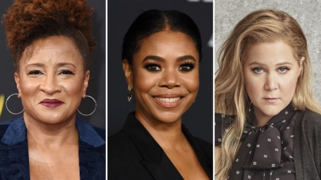 Wanda Sykes, Regina Hall e Amy Schumer (Divulgação)