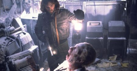 Kurt Russell em O Enigma de Outro Mundo (Reprodução)