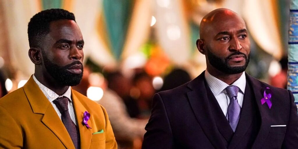 Ator de Bel-Air revela como ganhou o selo de aprovação de Will Smith Jimmy Akingbola é Jeffrey e Adrian Holmes é Phil em Bel-Air (Reprodução)