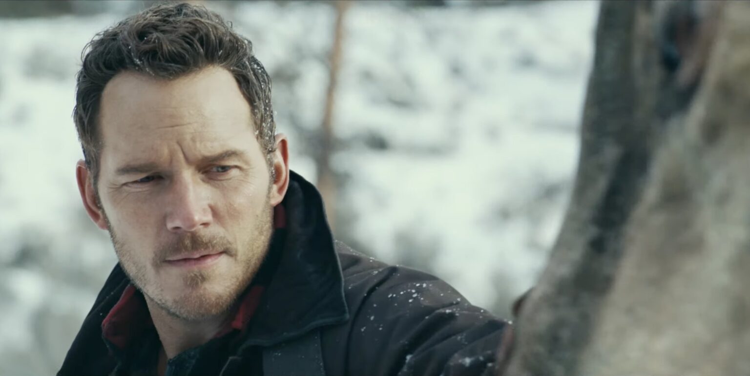 Chris Pratt em Jurassic World: Domínio (Reprodução / Universal)