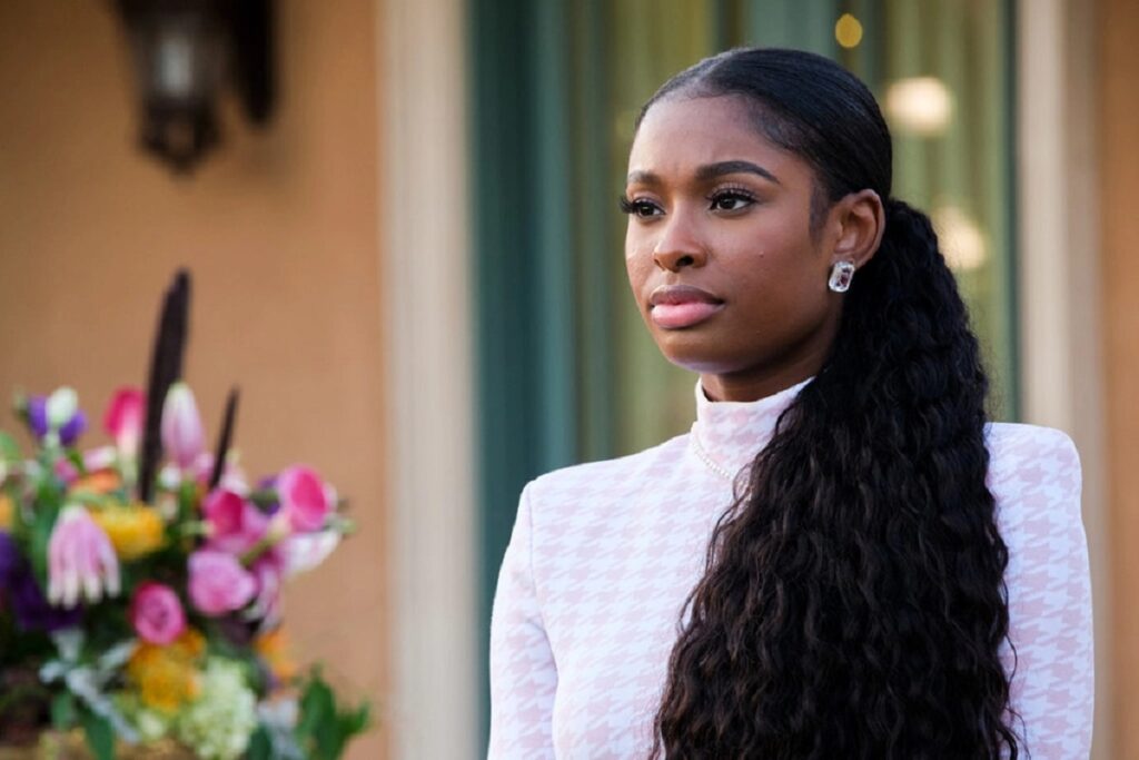 Coco Jones é Hilary Banks em Bel-Air (Reprodução)