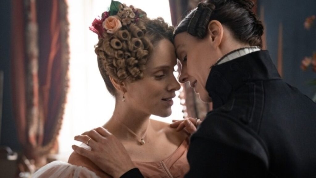 Ann Walker (Sophie Rundle) e Anne Lister (Suranne Jones) em Gentleman Jack (Divulgação)