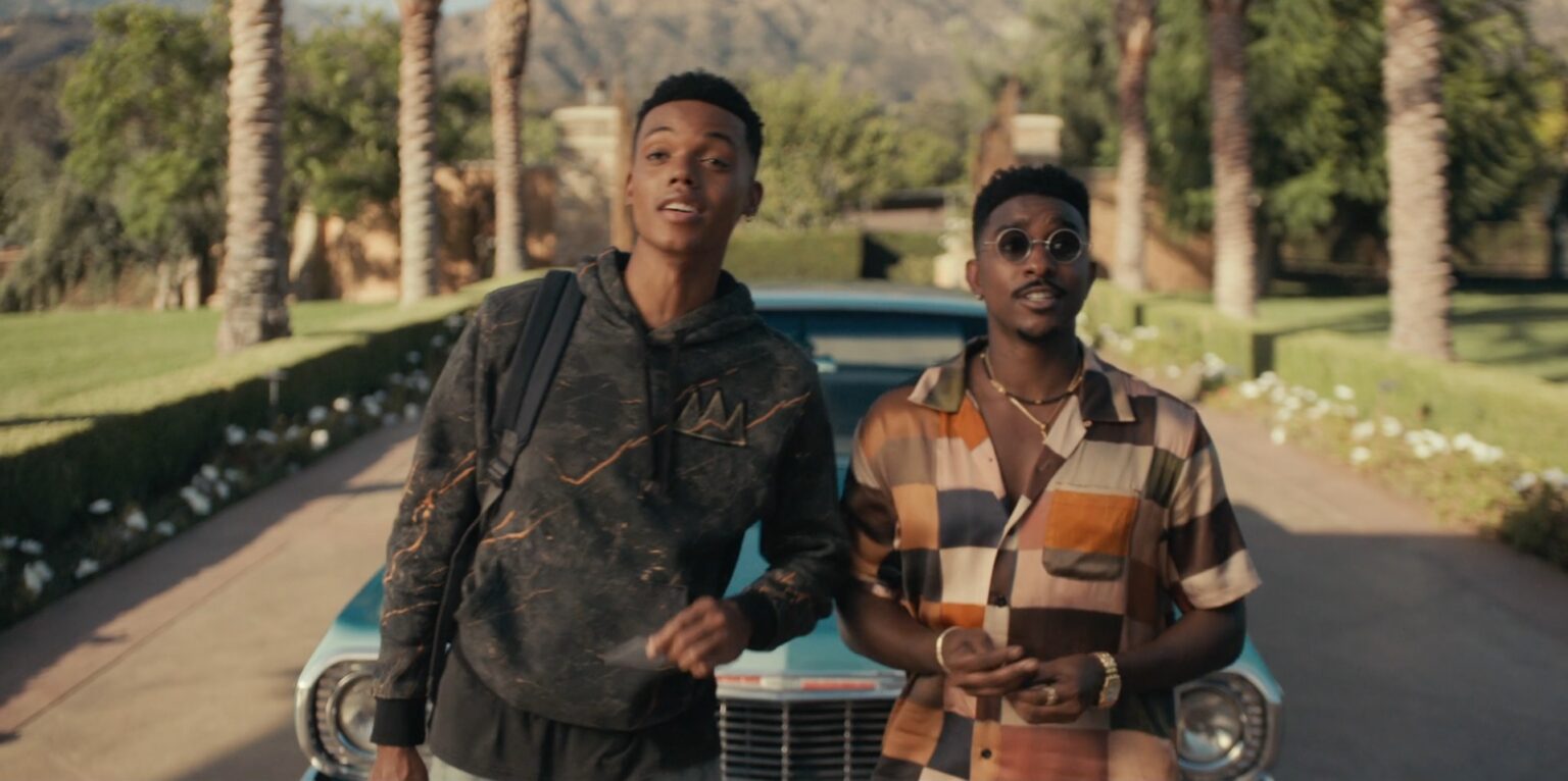 Saiba quando e onde o novo Um Maluco no Pedaço vai estrear no Brasil Jabari Banks é Will e Jordan L. Jones é Jazz em Bel-Air (Reprodução)