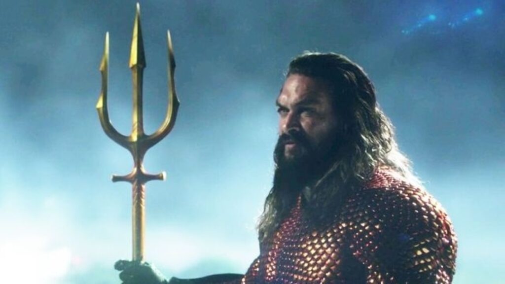 Jason Momoa como Aquaman em Pacificador (Reprodução / HBO Max)