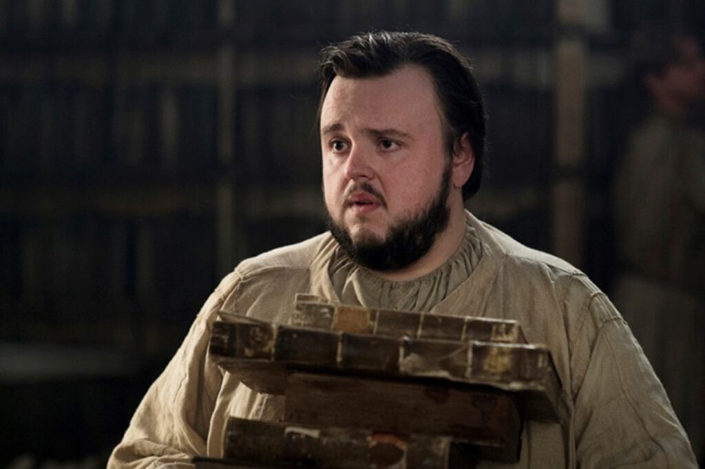 Ator defende final controverso de Game of Thrones e fica bravo com fãs John Bradley-West como Samwell Tarly em Game of Thrones (Reprodução / HBO)