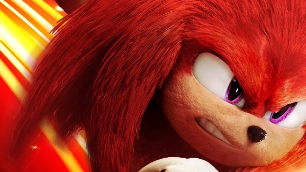 Divulgados pôsteres individuais dos personagens de Sonic 2 Knuckles em Sonic 2 - O Filme (Reprodução)