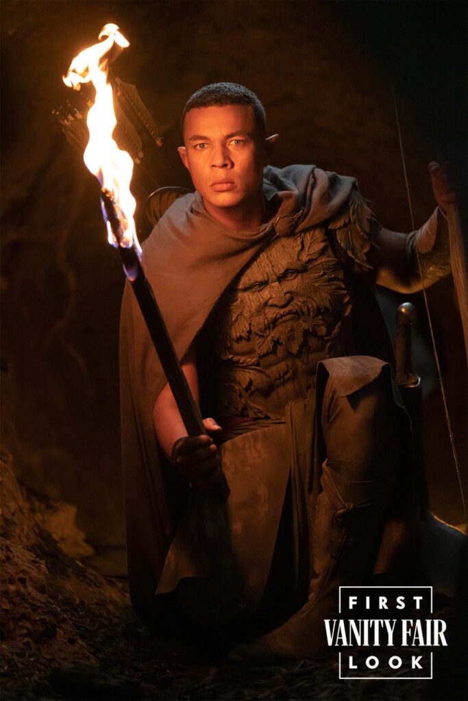 Arondir (Ismael Cruz Córdova) em The Rings of Power (Divulgação / Amazon)
