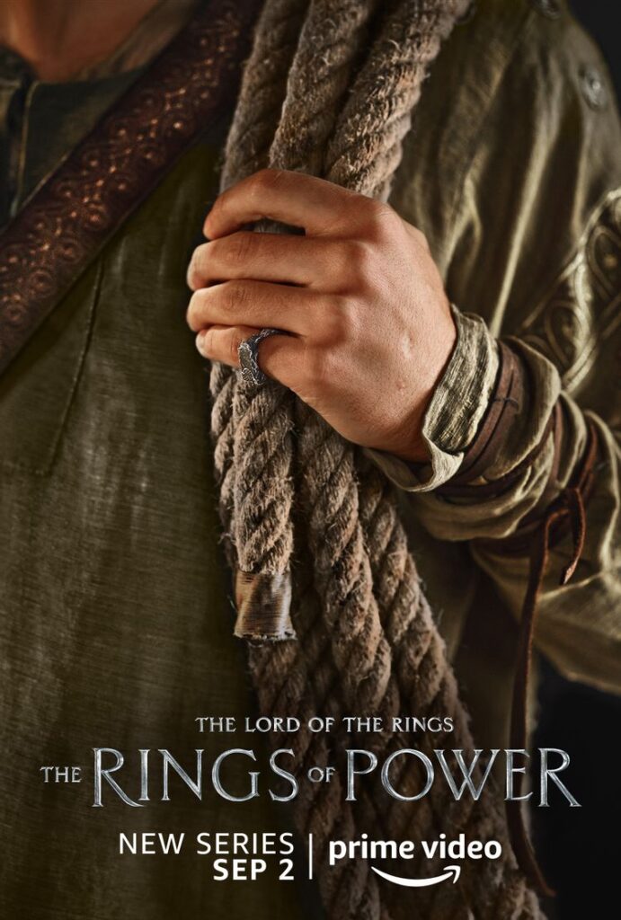 Prime Video divulga pôsteres diferentões de nova série O Senhor dos Anéis 5 Pôster de O Senhor dos Anéis: Os Anéis de Poder (Divulgação/ Amazon Prime Video)