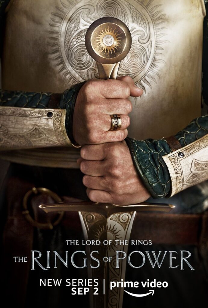 Prime Video divulga pôsteres diferentões de nova série O Senhor dos Anéis 7 Pôster de O Senhor dos Anéis: Os Anéis de Poder (Divulgação/ Amazon Prime Video)